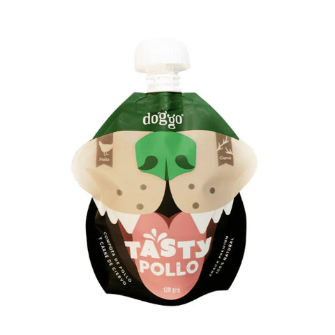 COMPOTA DOG TASTY DOGGO POLLO CIERVO 120gr