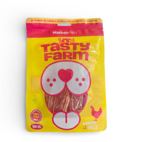 REBANADAS DE POLLO 100GR TASTY FARM