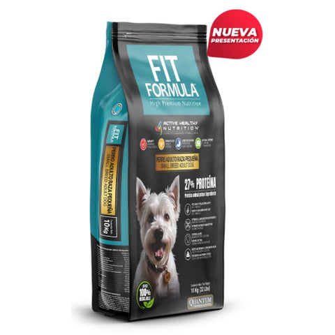 FIT FÓRMULA ALIMENTO PERRO ADULTO RAZAS PEQUEÑAS 10 KG