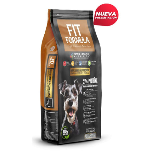 FIT FÓRMULA ALIMENTO PERRO SENIOR RAZA PEQUENA 10 KG