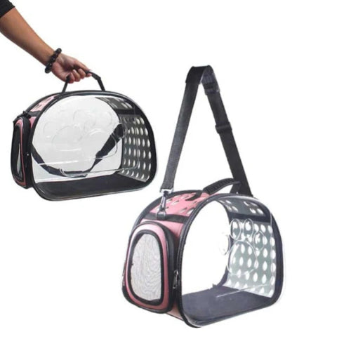 BOLSO DE TRANSPORTE TRANSPARENTE