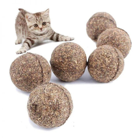 BOLA CATNIP PRENSADO 4 CM