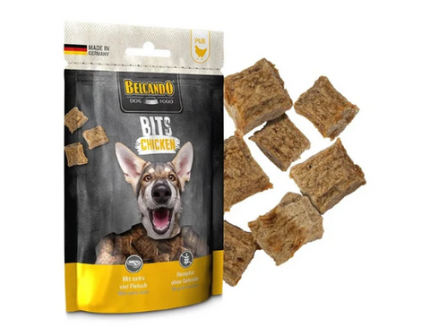 BELCANDO SNACKS BITS POLLO 90GR