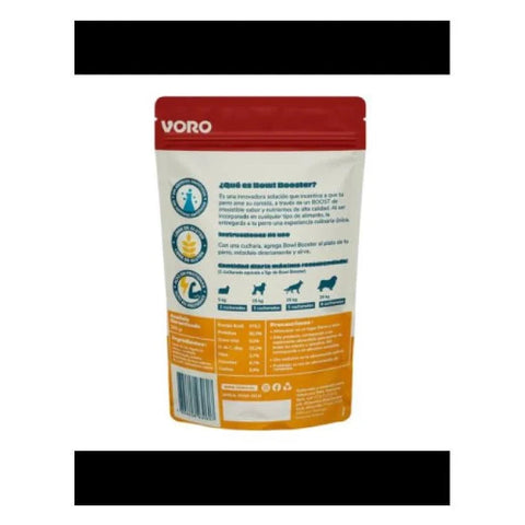 VORO BOWL BOOSTER SABOR CARNE Y ZANAHORIA 70GR