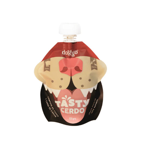 COMPOTA DOG TASTY DOGGO CERDO CIERVO 120GR
