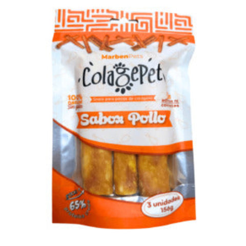 DOYPACK COLAGEPET POLLO M 3PCS 156GR