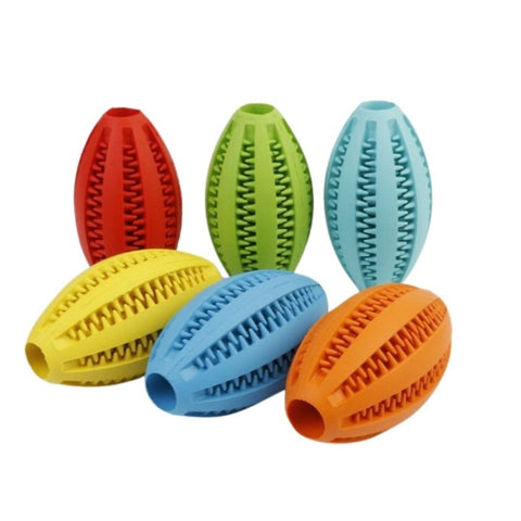 WARRIOR JUGUETE BALÓN CON DIENTES 11 cm | Caucho