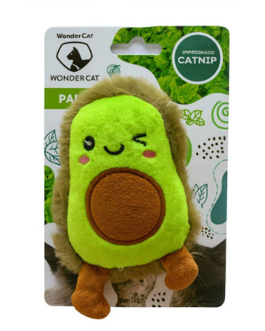 JUGUETE WONDER CAT PALTA DE FELPA CON SONIDO 8CM