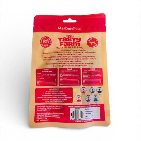 REBANADAS DE VACUNO 100GR TASTY FARM