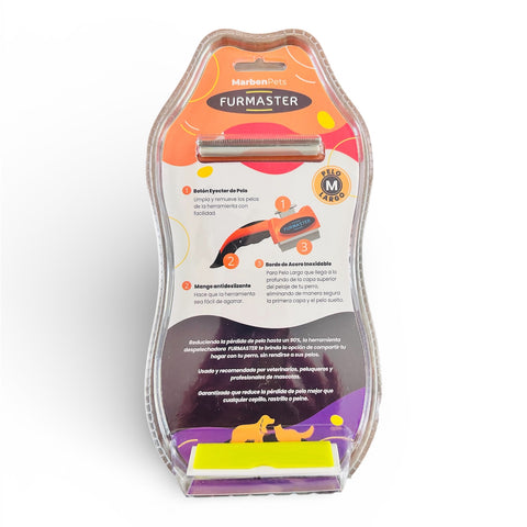 CEPILLO ELIMINADOR DE PELOS MUERTO M (PELO LARGO) FURMASTER