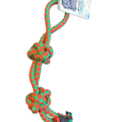 WARRIOR CUERDA PELOTAS TRENZADAS 30 cm | 80 g