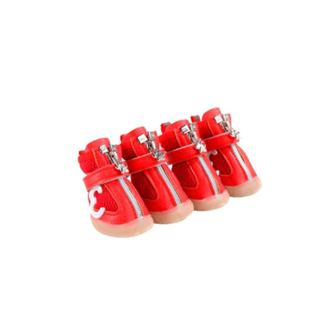 ZAPATOS PARA PERRO CUERO Y SUELA DE CAUCHO TALLA L WONDER DOG